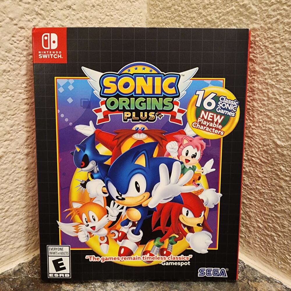 Game - Sonic Origins Plus (CIB) - Switch - Nintendo - Sega